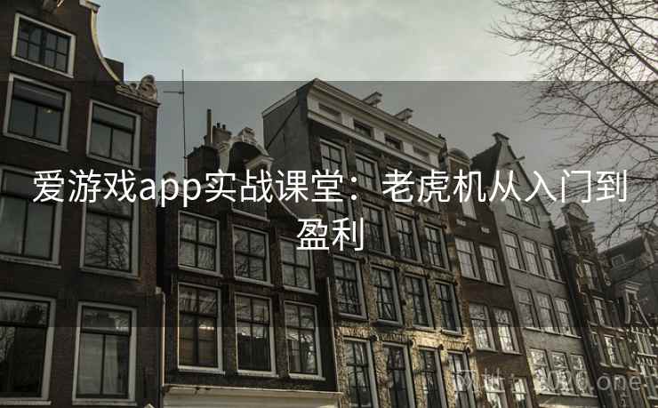 爱游戏app实战课堂:老虎机从入门到盈利 爱游戏app实战课堂:老虎机从入门到盈利